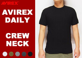 AVIREX[アヴィレックス] デイリー 無地 半袖 クルー Tシャツ/6143502