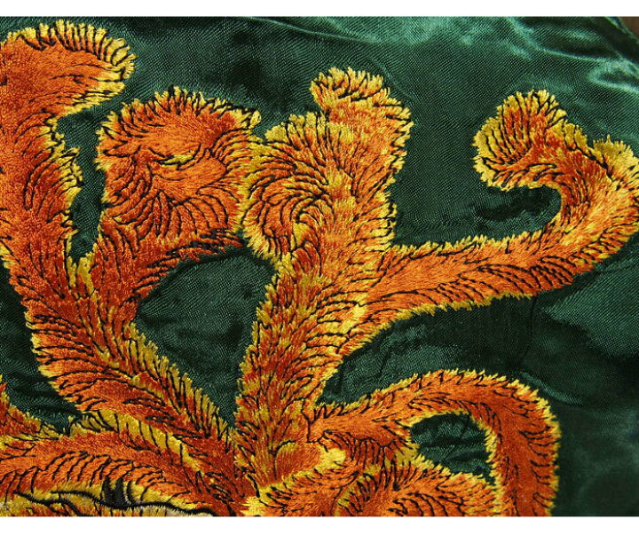 楽天市場】花旅楽団[ﾊﾅﾀﾋﾞｶﾞｸﾀﾞﾝ] 九尾の狐 刺繍 リバーシブル 和柄 