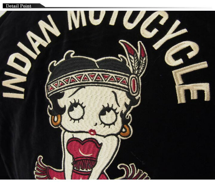 楽天市場】INDIAN MOTOCYCLE[ｲﾝﾃﾞｨｱﾝﾓﾄｻｲｸﾙ]×ベティブープ ベティー 