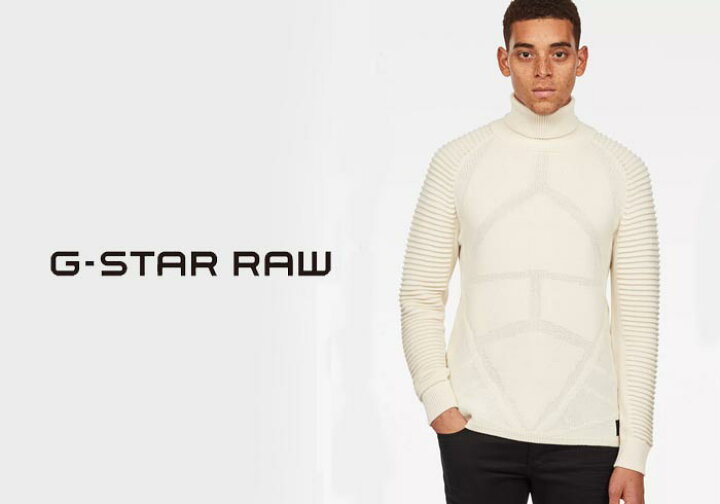 楽天市場】G-STAR RAW[ジースターロウ] Suzaki Pro Turtle ニット 