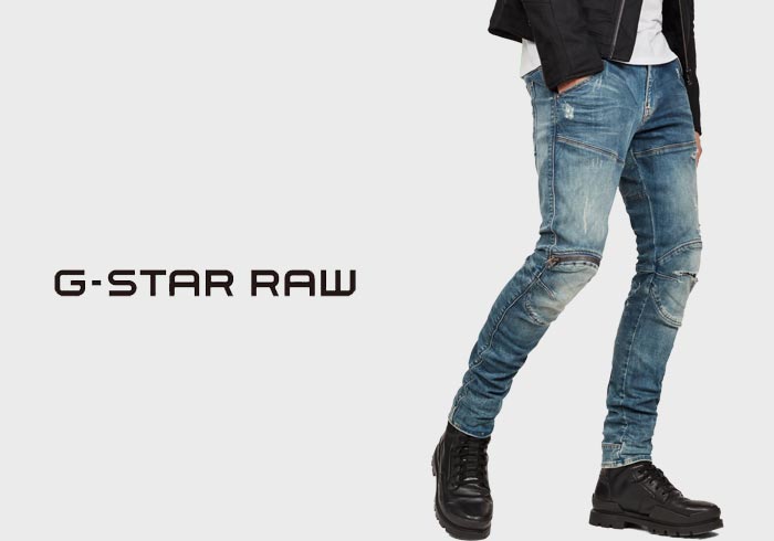 G-STAR RAW[ジースターロウ] 5620 3D Zip Knee Ripped Skinny  ジーンズ/スキニー/デニム/D12026-8969/送料無料【ジースターから新作ジーンズが登場!!】 | 和柄 ジーンズプラザ摩耶葛西店