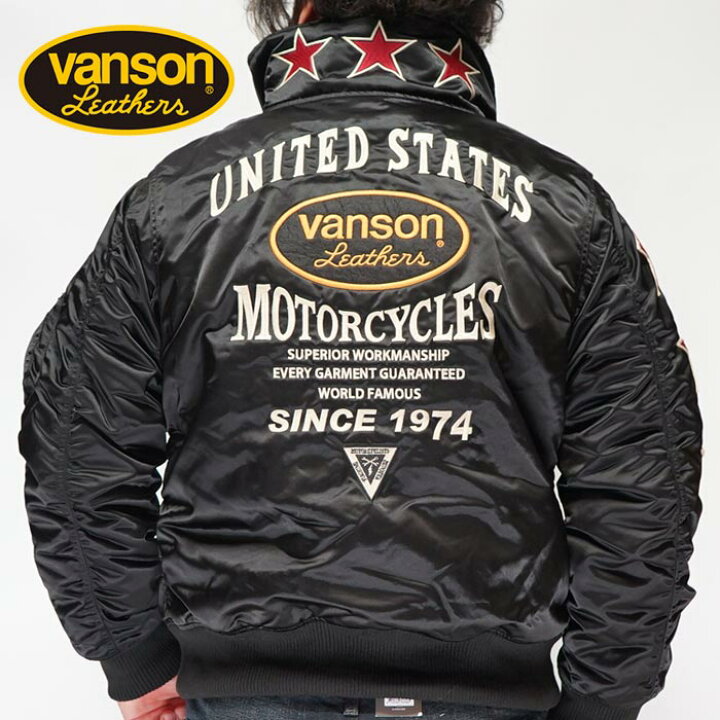 楽天市場】バンソン VANSON MA-1 フライト ジャケット アウター メンズ 