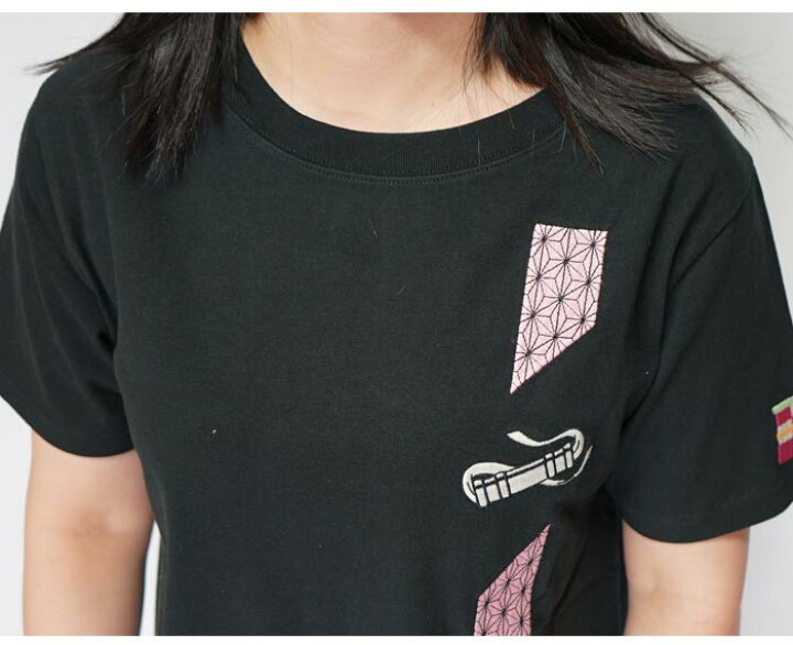 楽天市場 鬼滅の刃 竈門 禰豆子 刺繍 プリント ワンピース ロング ワンピ チュニック レディース Oni 2106 送料無料 バンソンなどを手掛けるnevermindから新作ワンピースが登場 和柄 ジーンズプラザ摩耶葛西店
