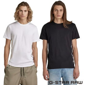 ジースター ロウ G-STAR RAW Tシャツ 半袖 メンズ SIDE LOGO T-SHIRT D21893-336 送料無料【ジースターから新作Tシャツが登場!!】