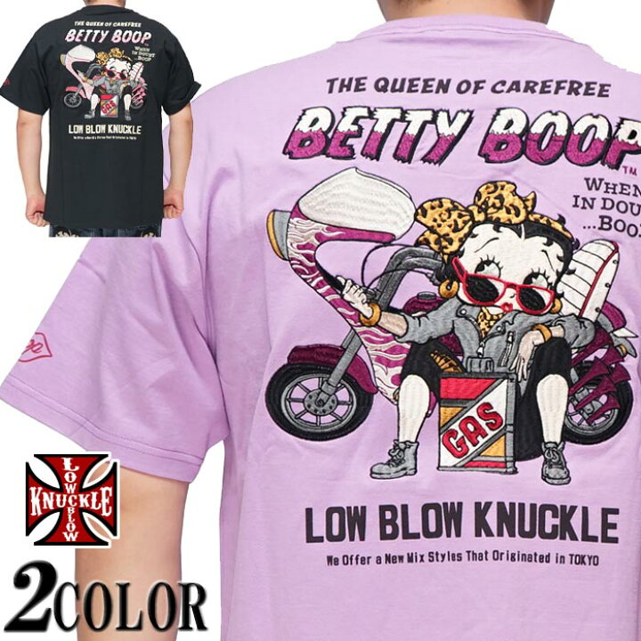 楽天市場】LOW BLOW KNUCKLE ローブローナックル ベティブープ コラボ 