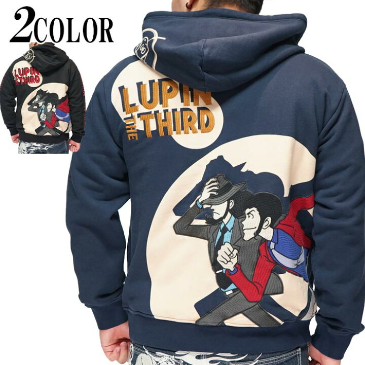 楽天市場】ルパン三世 パーカー メンズ 次元 LPN-2122 送料無料 