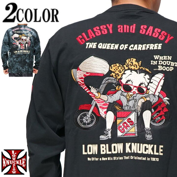 楽天市場】LOW BLOW KNUCKLE ローブローナックル ベティブープ コラボ 
