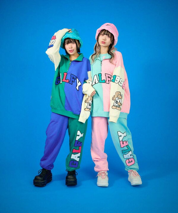 楽天市場】GALFY ガルフィー セットアップ メンズ レディース わんん 