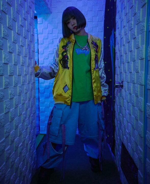 楽天市場】GALFY ガルフィー スカジャン リバーシブル メンズ わんわん  