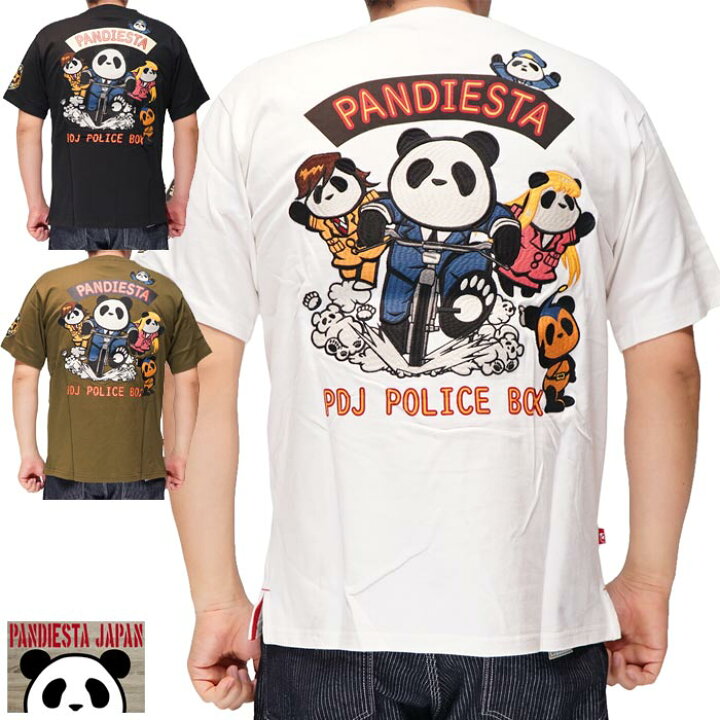 楽天市場】パンディエスタ PANDIESTA Tシャツ 半袖 パンダ メンズ 
