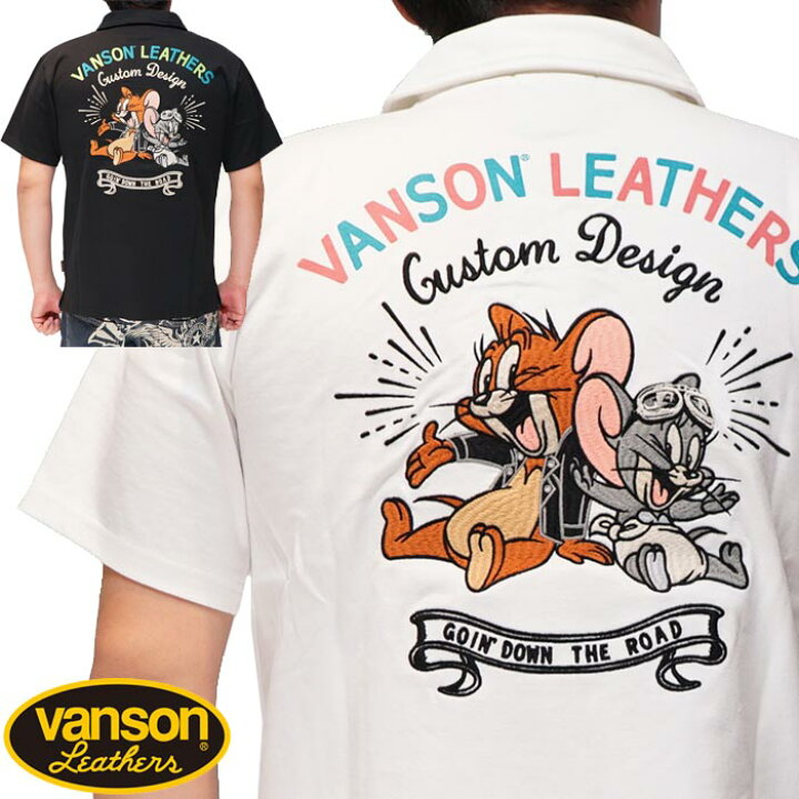 楽天市場】VANSON バンソン トムとジェリー コラボ ポロシャツ 半袖 