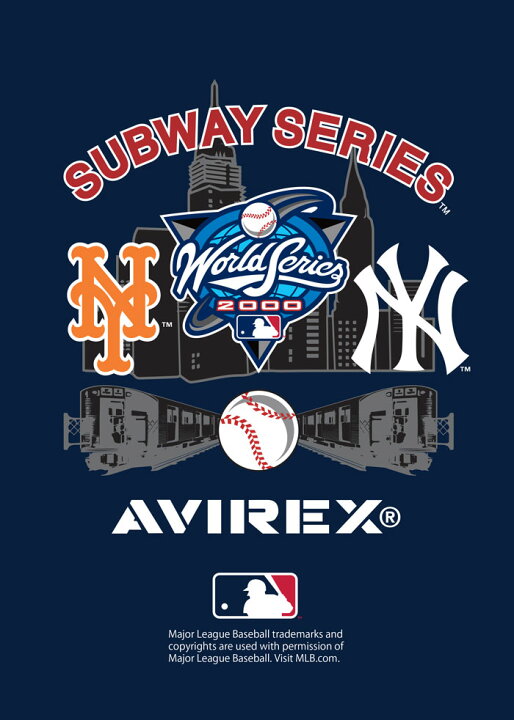 楽天市場】スーパーセール 《AVIREX × MLB》STADIUM JACKET SUBWAY 