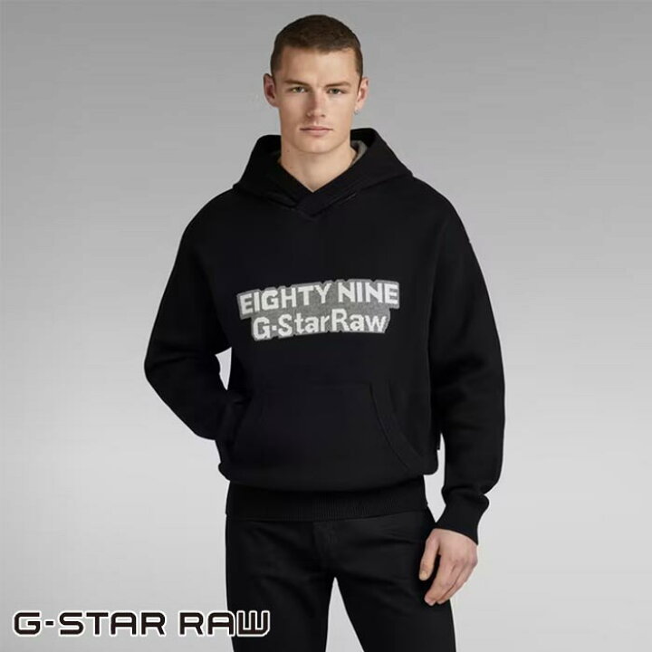 楽天市場】ジースター ロウ G-STAR RAW プル パーカー メンズ GRAPHIC 