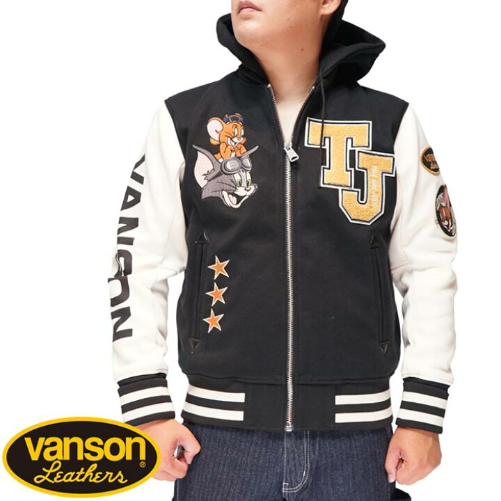 楽天市場】VANSON バンソン トムとジェリー コラボ ボンディング 
