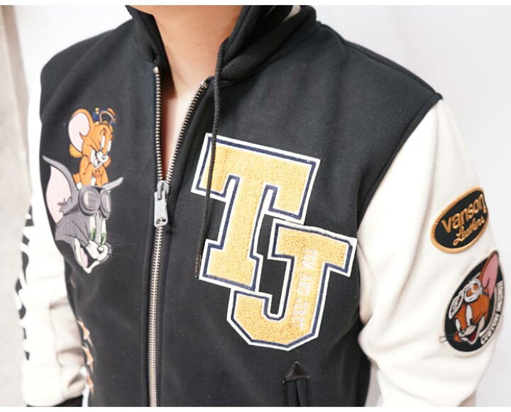 楽天市場】VANSON バンソン トムとジェリー コラボ ボンディング 