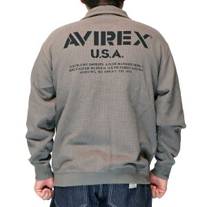 AVIREX �A���B���b�N�X �A�r���b�N�X �W���P�b�g �~���^���[ EXTREME THERMAL ZIP STAND OFFICIAL LOGO �����Y 783-4230019 ��������