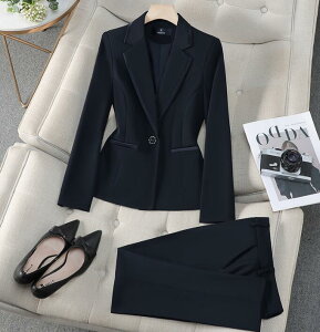 長袖スーツ レディーススーツ ビジネススーツ ジャケット パンツスーツ 2色 セットアップ コート単品対応可能 OLフォーマル 春 夏 秋 冬ママスーツ お宮参り 卒園式 卒業式 面接入学式 結婚