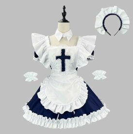 ハロウィン コスプレ メイドコスプレ衣装 レディース ロング丈 メイド 仮装 衣装 半袖 ワンピース 女性 かわいい ハロウィンコスプレ男ウケ 大きいサイズ レディース 大人 ハロウィン仮装 コスプレ衣装 正統派メイド こすぷれ コス 大きいサイズ ゴスロリ エプロンドレス