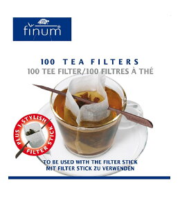 tBi100 eB[tB^[XeBbNt/finum Tea filters cup size plus Stick