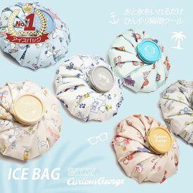 【送料無料】氷嚢 氷のう スヌーピー ジョージ ムーミン ミッフィー キャラクター アイシング スポーツ バスケ アイスバッグ ひょうのう 発熱 トムジェリ ゴルフ 冷却グッズ 買い回り 1000円ポッキリ ディズニー