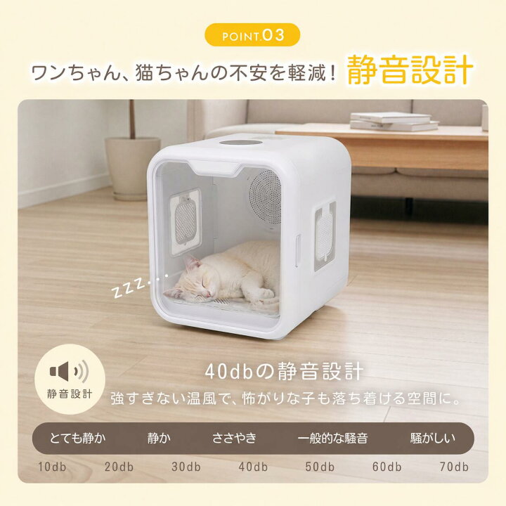 楽天市場】【獣医師監修 2026モデル】PETABOCT ペット用ドライルーム 