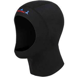 MORGEN SKY ダイビング フード サーフィン ヘッドキャップ 3mmネオプレーンフード ウェットスーツ 素潜り サーフィン フィッシング スイムキャップ 保温防寒 シュノーケリング キャップ サーフ