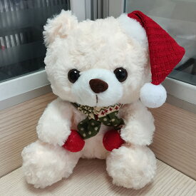 ＼2個300円OFF／クリスマスクマ クリスマスぬいぐるみ クマのぬいぐるみ クマのフカフカ かわいい 人気 クマ かわいい くまちゃん ふかふか 可愛い ベビー 誕生日 クリスマス ギフト プレゼント おすすめ 子供 新年