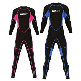MORGEN SKY ウェットスーツ フルスーツ 3mm 家族ペアルック 水着セット キッズ水着 水遊び 長袖 防寒保温 M005 男性用 女性用あり M005 M011