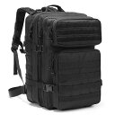 ＼今だけP5倍｜在庫限り／QT&QY 45リットルミリタリー タクティカルバックパック Molle アーミーアサルトパック3日間 …