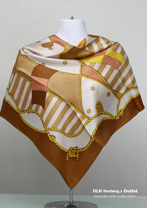 【楽天市場】日本製シルクスカーフ/中世ビンテージ柄正絹パーティーショール/バサッと羽織れる大判正方形スケア89cm×89cmしなやか厚手の