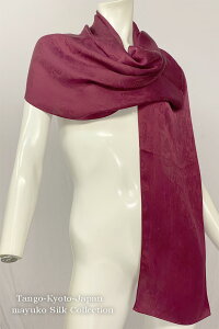 o^W Oタ߂VNOXJ[t VNTe/yCY[D size 45cm×150cm唻OXJ[tDJ[:C s{O̓{/silk100% GR Mtg\ O