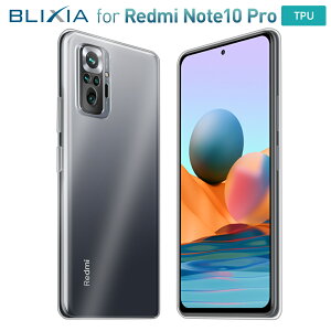 30%OFFI10/4 20:00`10/9܂ŁIyBLIXIAz Redmi Note 10 Pro TPU یP[X NA _ Ռz   X}zP[X uVA