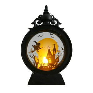 【キャンドル風ランタン】ハロウィン 飾り LEDキャンドル ライト イベント 装飾 かわいい パンプキン 魔女 お城 玄関 階段 置物 光る デスク 電池式 ランタン ハロウィンナイトライト ベッド