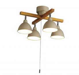 【部屋に溶け込む自然素材】 シーリングライト led 照明 4灯 天井照明 照明器具 6畳 8畳 10畳 シンプル おしゃれ 北欧 リビング ダイニング 新生活 LED照明 子供部屋 明るい 居間用 食卓用 西海岸 スポットライト ひも おしゃれシーリングライト 電気 間接照明 照明リビング