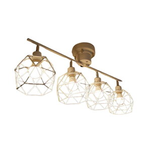 【 シンプルライト 】 シーリングライト LED スポットライト リモコン 天井照明 照明 和室 北欧 4灯 寝室 リビング ダイニング ライト ワンルーム 6畳 8畳 10畳 照明器具 ダイニング用 直付け 新