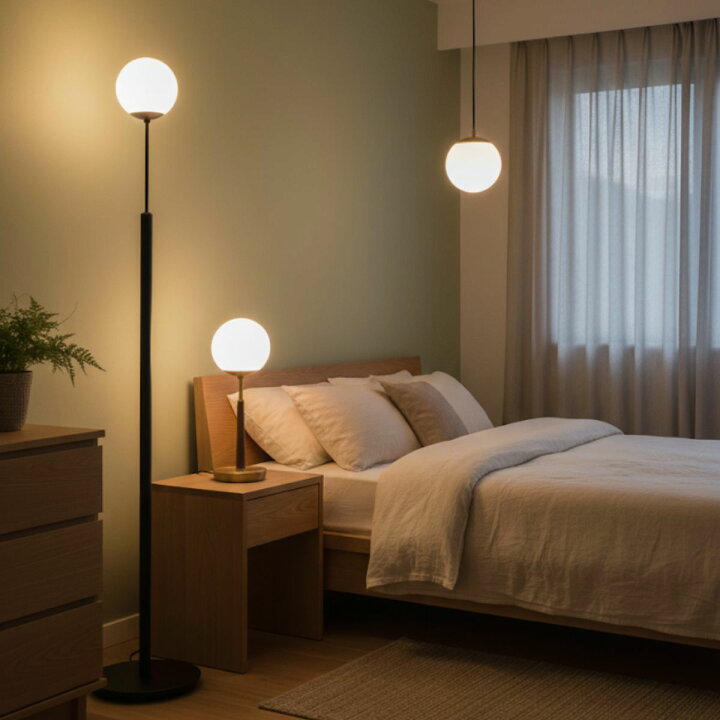 楽天市場】【 睡眠の質を重視した照明3点セット 】 寝室の照明 