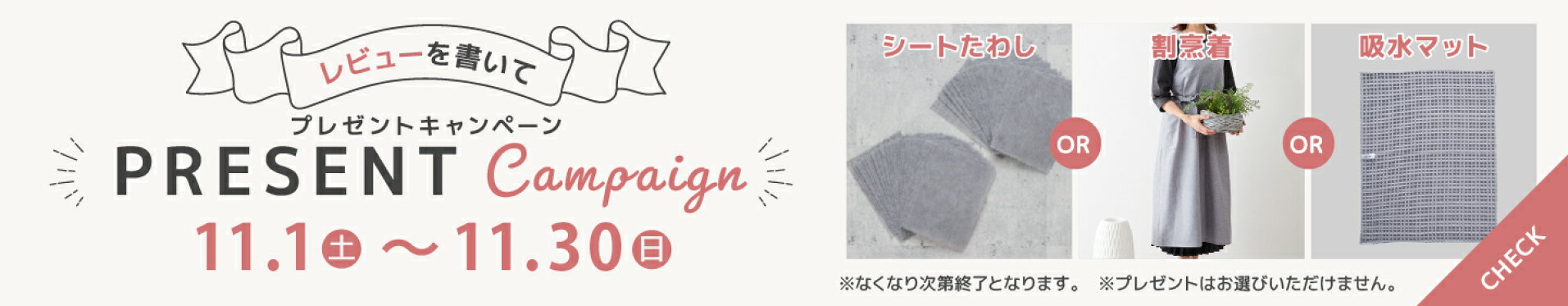 レビューキャンペーン