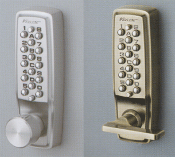 楽天市場】キーレックス 2100 自動施錠 両面ボタンタイプ (ノブ22443M