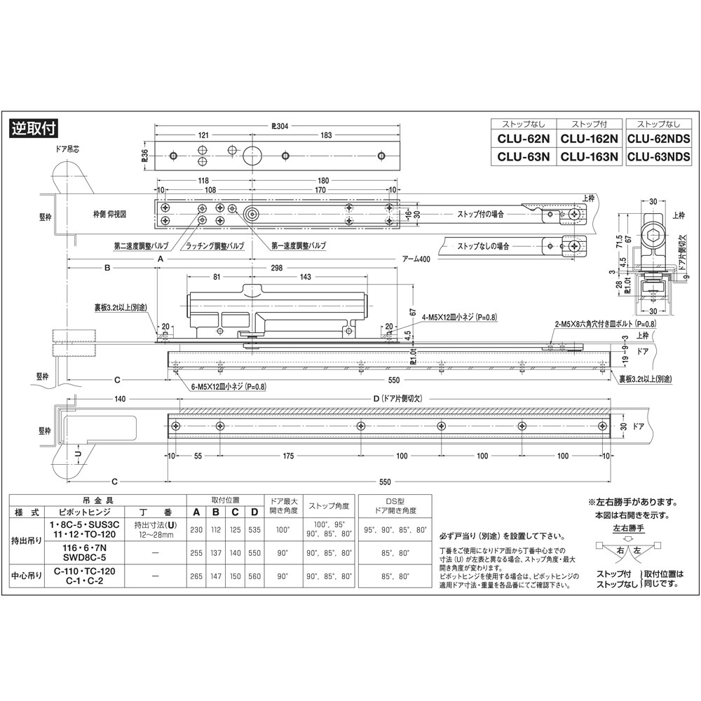 楽天市場】【NEWS☆TAR】CL-162N/CLU-162 ストップ付きコンシールド