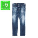 ディースクエアード DSQUARED2 ボタンフライジーンズ ブルー メンズ s74lb1331 s30342 470 SKATER JEANS【返品送料無料】