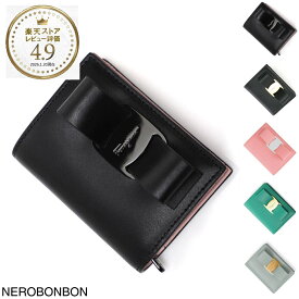 フェラガモ FERRAGAMO 2つ折り財布 小銭入れ付き レディース 22d515 0705285 nero bonbon【返品送料無料】[2026SS]