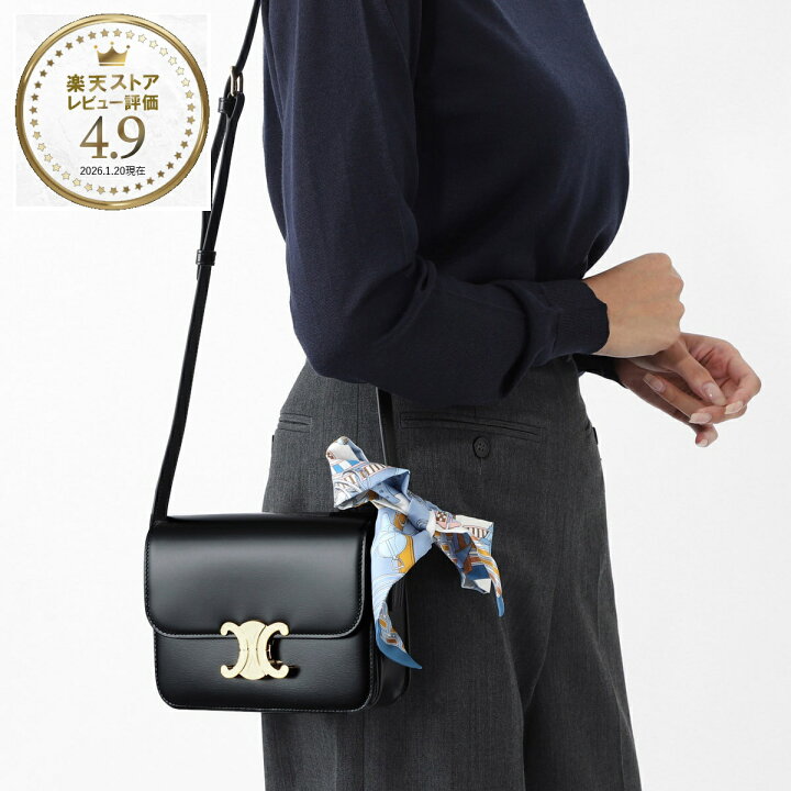 楽天市場】セリーヌ CELINE ショルダーバッグ ブラック レディース 