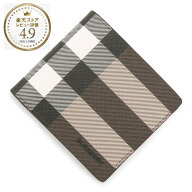 バーバリー BURBERRY 2つ折り財布 小銭入れ付き ブラウン メンズ 8052802 darkbirchbrown CC BILL COIN G…
