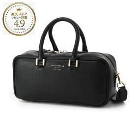 クリスチャン ヴィラ CHRISTIAN VILLA ボストンバッグ 2WAY ブラック レディース 6306 black JENNY MEDIUM【返品送料無料】[2025AW]