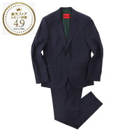 ヒューゴヒューゴボス HUGO HUGOBOSS シングル 2つボタンスーツ セットアップ ブルー メンズ 大きいサイ…