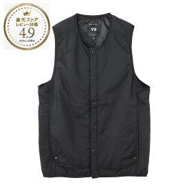 【アウトレット】ワイスリー Y-3 中綿入り ベスト ブラック メンズ ka7491 black Y-3 LINER VEST【返品送料無料】
