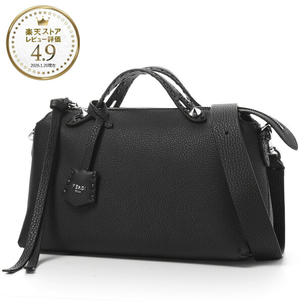 フェンディ FENDI ボストンバッグ 3WAY ショルダーバッグ ブラック レディース 8bl155 asu2 f0gxn BY THE WAY SELLERIA MEDIUM バイ ザ ウェイ セレリア ミディアム【返品送料無料】[2026SS]