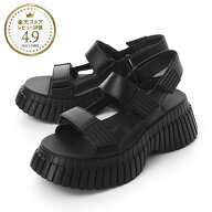 カンペール Camper サンダル ブラック レディース k201511 005 PIX BCN 厚底 プラットフォーム チャンキ…
