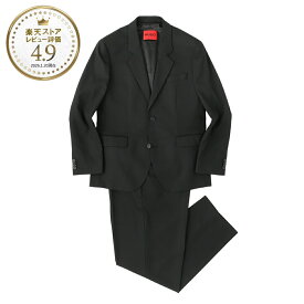 ヒューゴヒューゴボス HUGO HUGOBOSS シングル 2つボタンスーツ セットアップ ブラック メンズ 大きいサイズあり KARLO-FLIPS251X モダンフィット ストレッチツイル【返品送料無料】[2026SS]