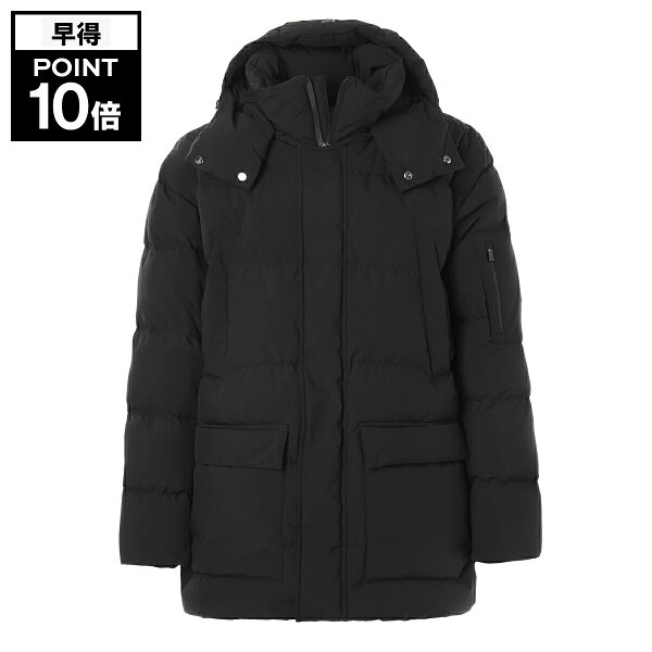 ヘルノ HERNO ダウンジャケット ダウンコート ブラック メンズ 大きいサイズあり FUNCTIONAL WARDROBE 2 LAYER WIND STOPPER ファンクショナル・ワードローブ【返品送料無料】